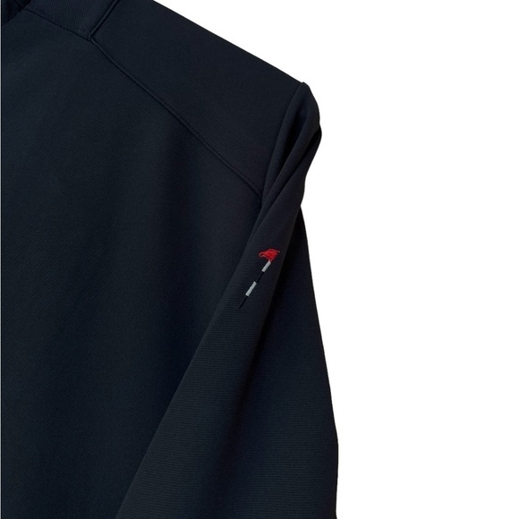 EP Pro New York Golf Black Asymmetrical Zip Moto Golf Jacket Size M - Picture 9 of 11